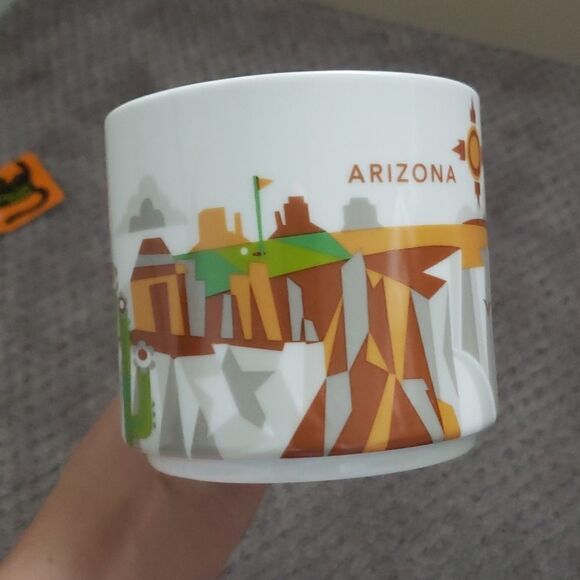 𝅺STARBUCKS 2015 You Are Here Arizona 14oz ceramic mug - Picture 1 of 6